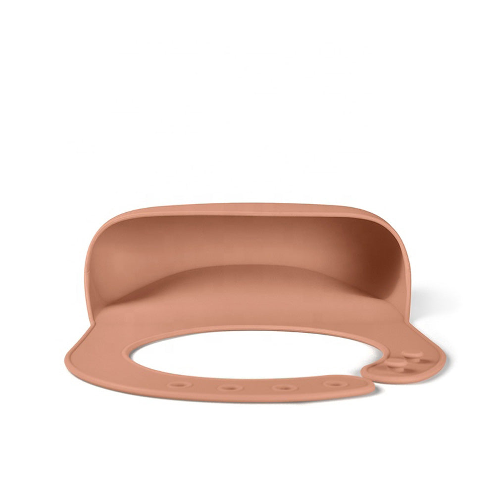 Biomom Silicone Square Base Baby Bib (2 Colors)