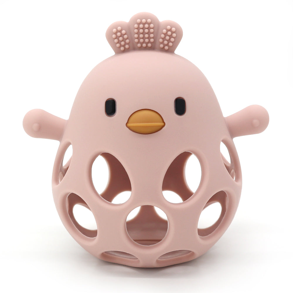 Biomom Sensory Teether Silicone Chick (7 Colors) - Pupsik Singapore