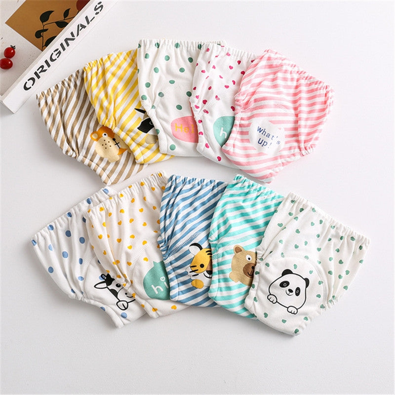 Pupsik Cotton Reusable Training Diapers – XL size, 110cm (8 Designs) - Pupsik Singapore