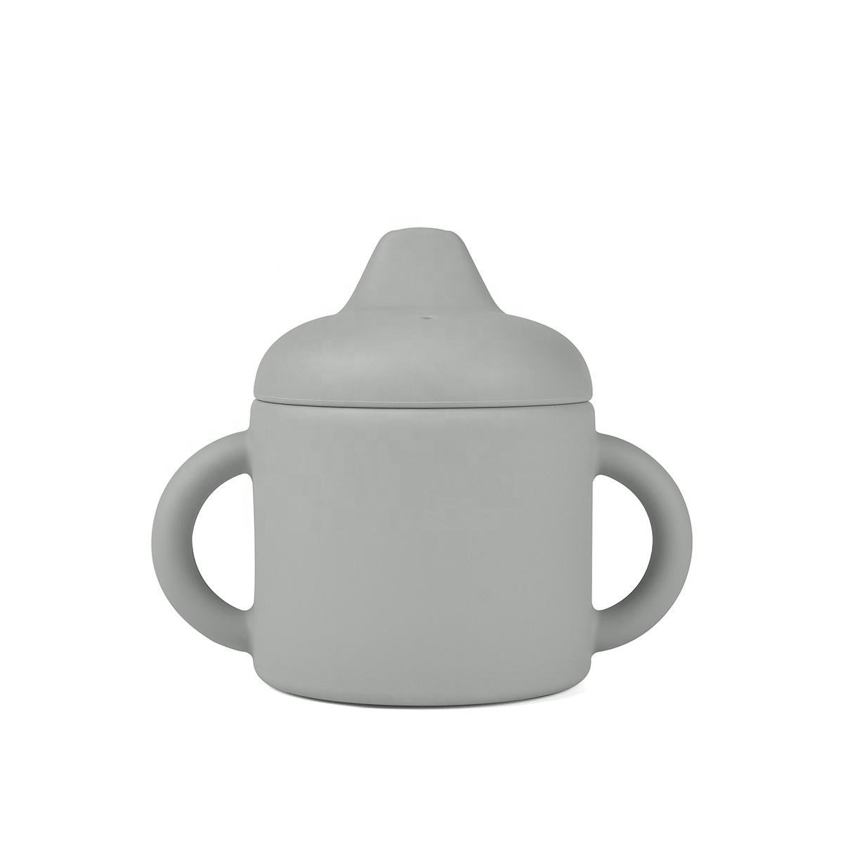 Biomom Sippy Spout Silicone Cup, 200ml (2 Colors) - Pupsik Singapore
