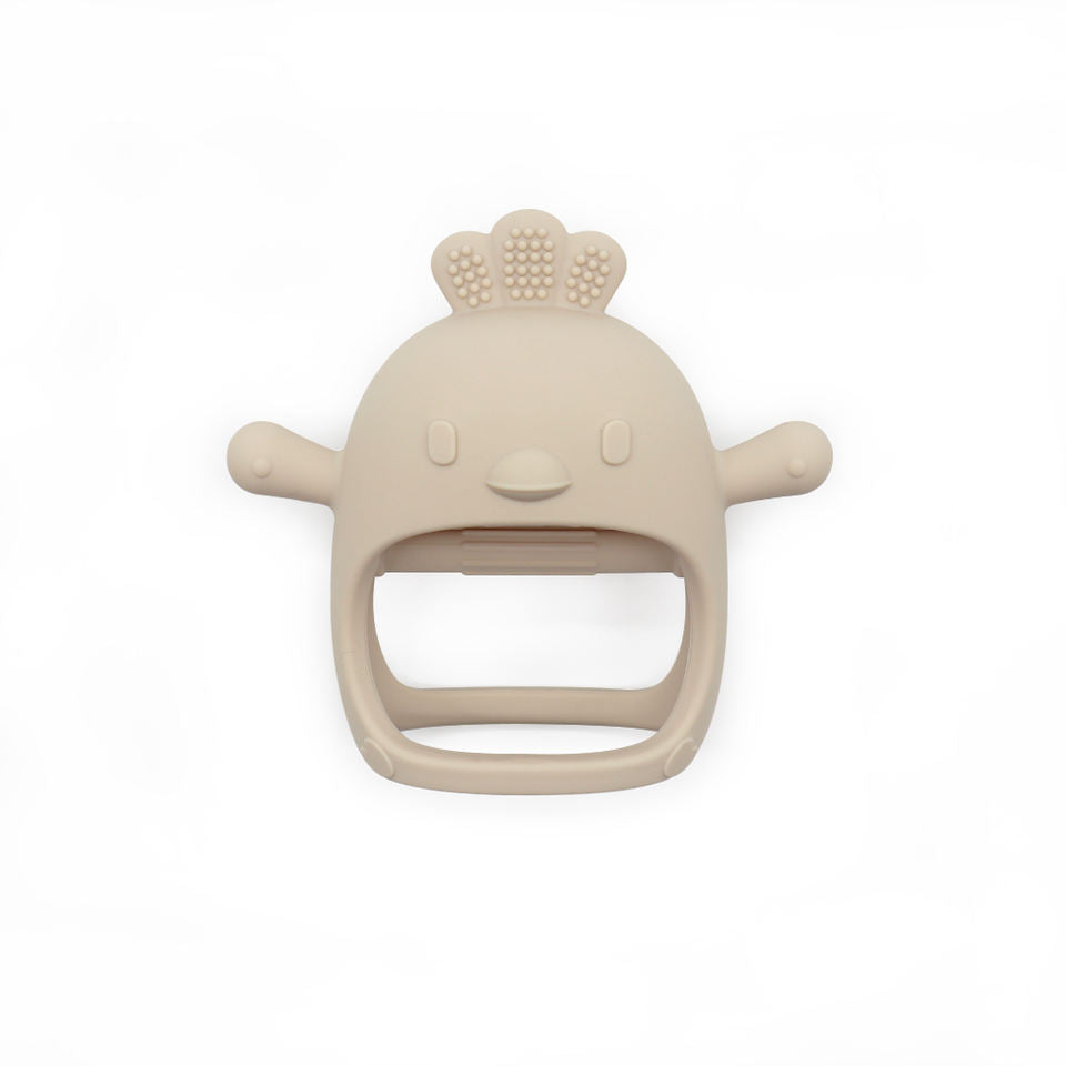 Biomom Silicone Baby Teething Mitten, Chick (6 Colours) - Pupsik Singapore