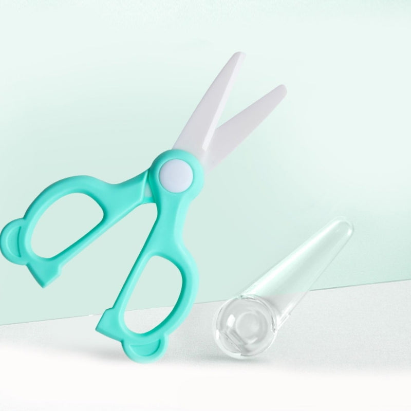 Biomom Ceramic Baby Food Scissors with Travel Case (3 Colours) - Pupsik Singapore