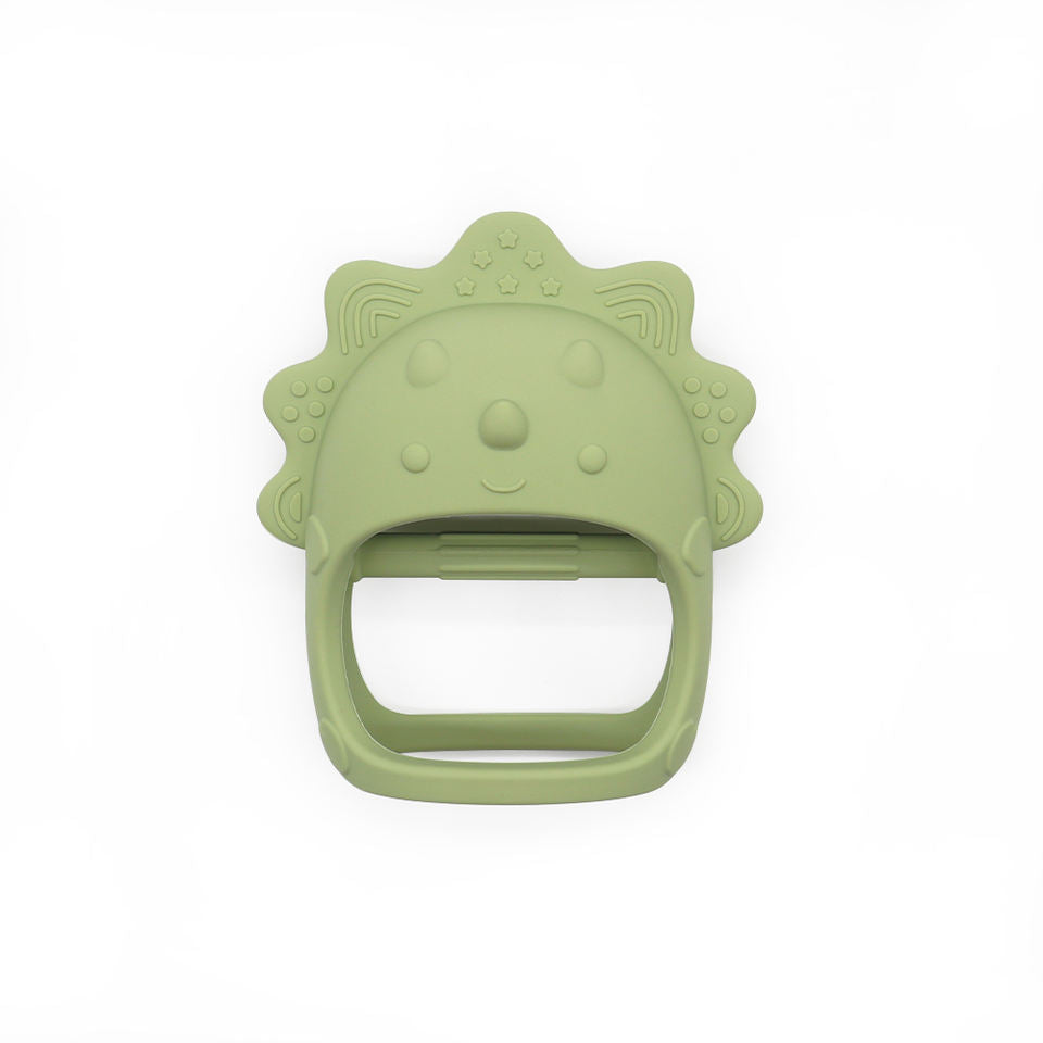 Biomom Silicone Baby Teething Mitten, Dinosaur (6 Colours)