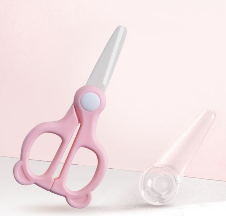 Biomom Ceramic Baby Food Scissors with Travel Case (3 Colours) - Pupsik Singapore
