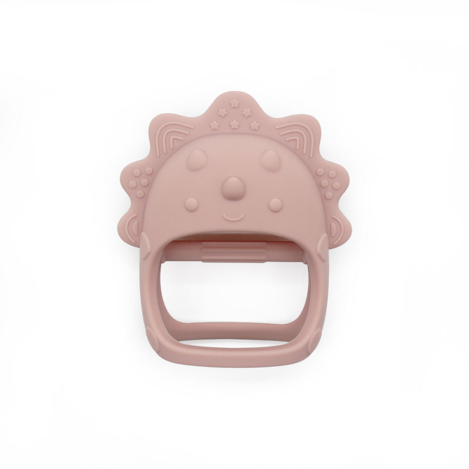 Biomom Silicone Baby Teething Mitten, Dinosaur (6 Colours) - Pupsik Singapore