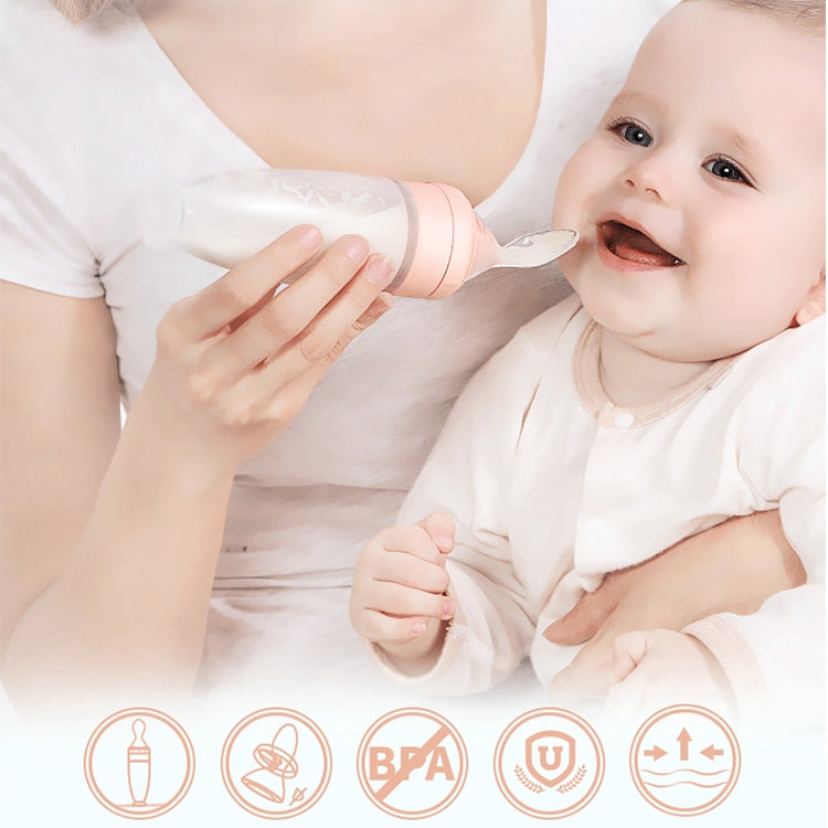 Biomom Silicone Spoon Feeder (4 Colors) - Pupsik Singapore