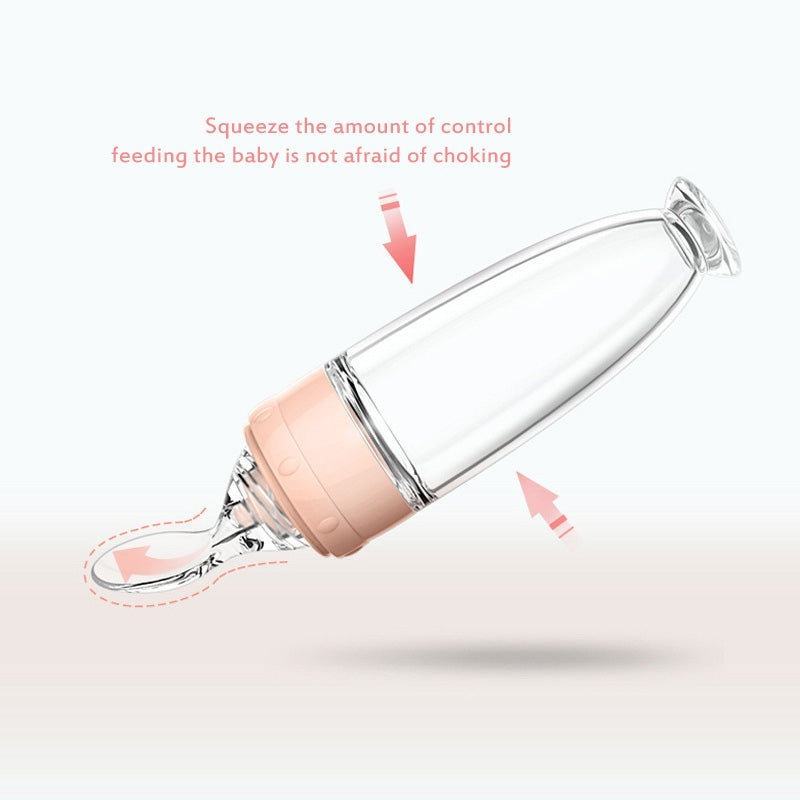 Biomom Silicone Spoon Feeder (4 Colors) - Pupsik Singapore