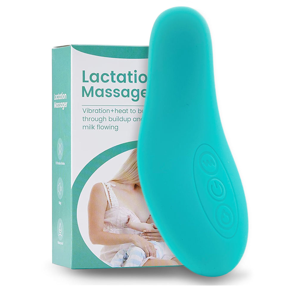 MPJ Warming Lactation Massager - Teal