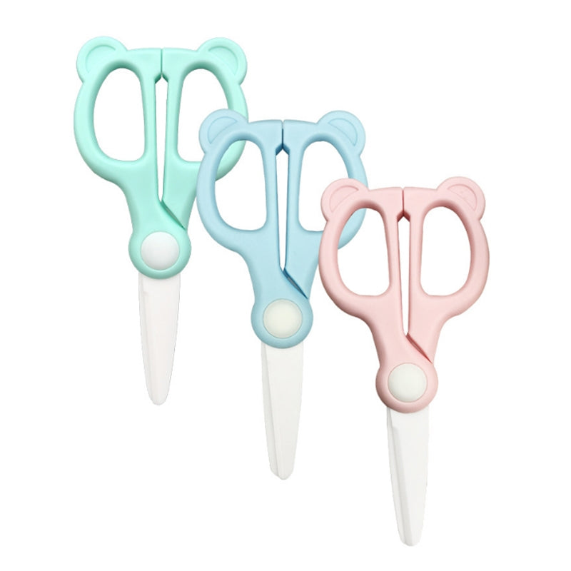 Biomom Ceramic Baby Food Scissors with Travel Case (3 Colours) - Pupsik Singapore