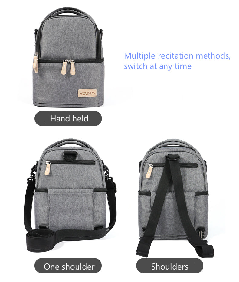 Youha Insulated Waterproof Mommy Travel Backpack (3 Colors) - Pupsik Singapore