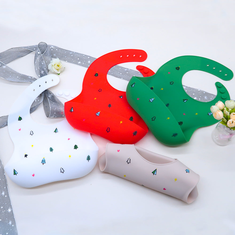 Biomom Silicone Patterned Baby Bibs (21 Designs)