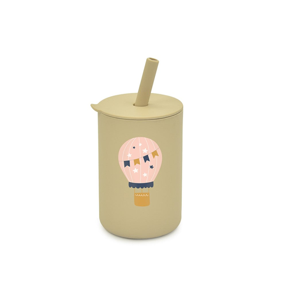 Biomom Silicone Printed Straw Cup (13 Designs)