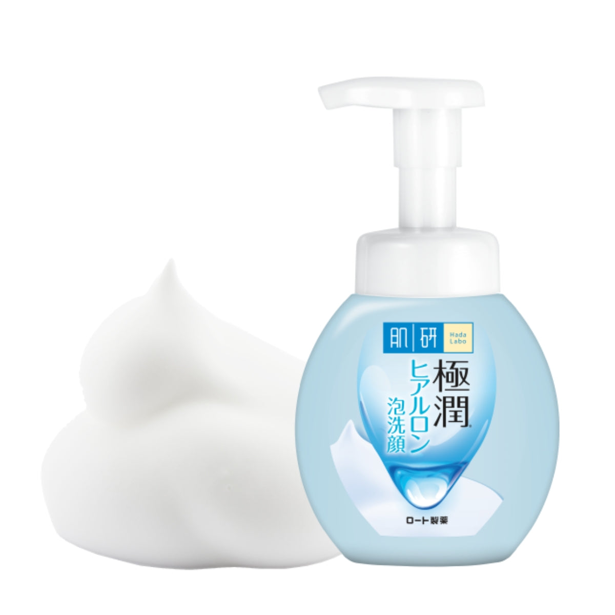 Hada Labo Gokujyun Hydrating Foaming Wash, 160ml (Exp 01/28)
