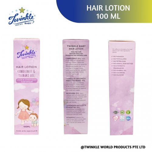 Twinkle Baby Detangle Hair Lotion (100ml) (Exp 04/28)