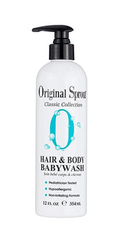 Original Sprout Hair & Body Baby Wash, 12oz (exp 10/27)