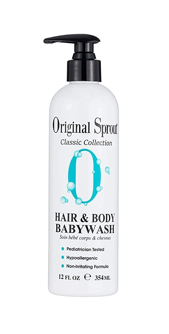 Original Sprout Hair & Body Baby Wash, 12oz (exp 10/27)