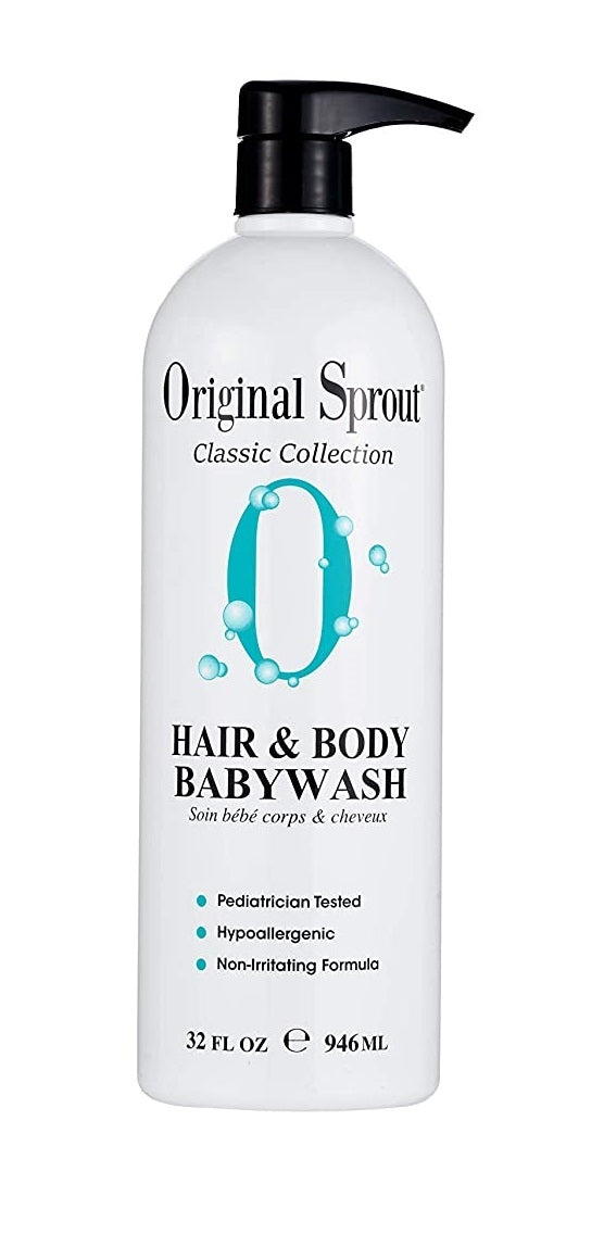 Original Sprout Hair & Body Baby Wash, 32oz (exp 09/27)