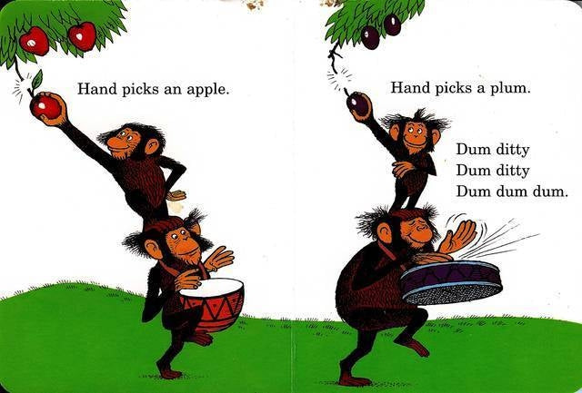 Hand, Hand, Fingers, Thumb Board Book