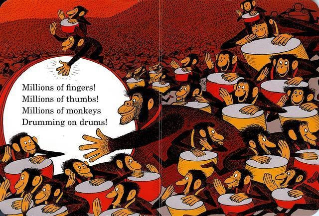 Hand, Hand, Fingers, Thumb Board Book