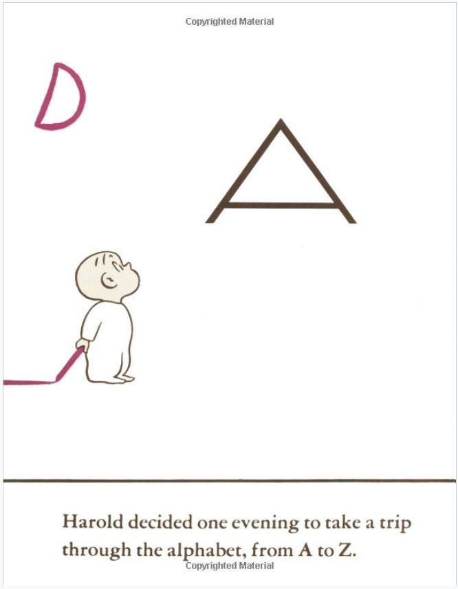 Harold and the Purple Crayon Board Book Box Set (Set of 2)