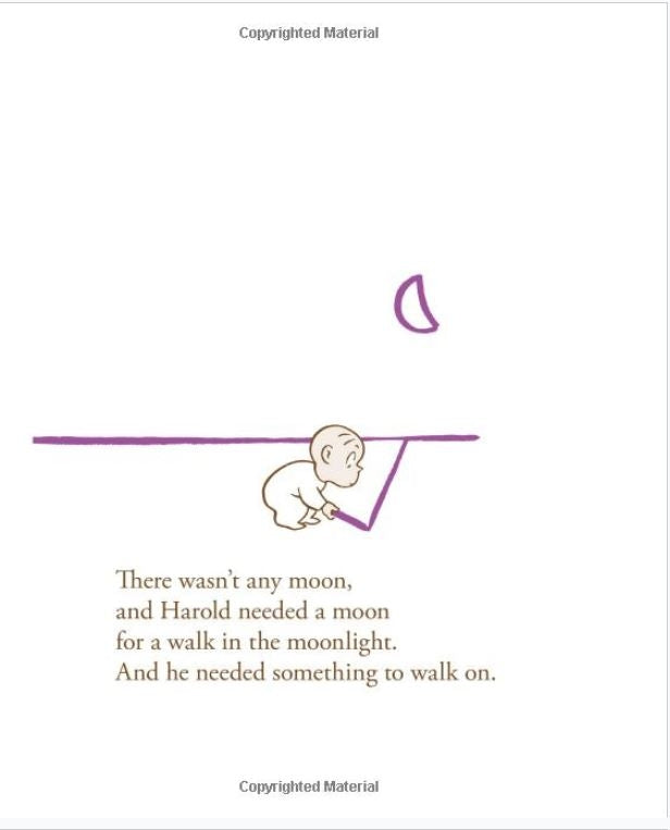 Harold and the Purple Crayon Board Book