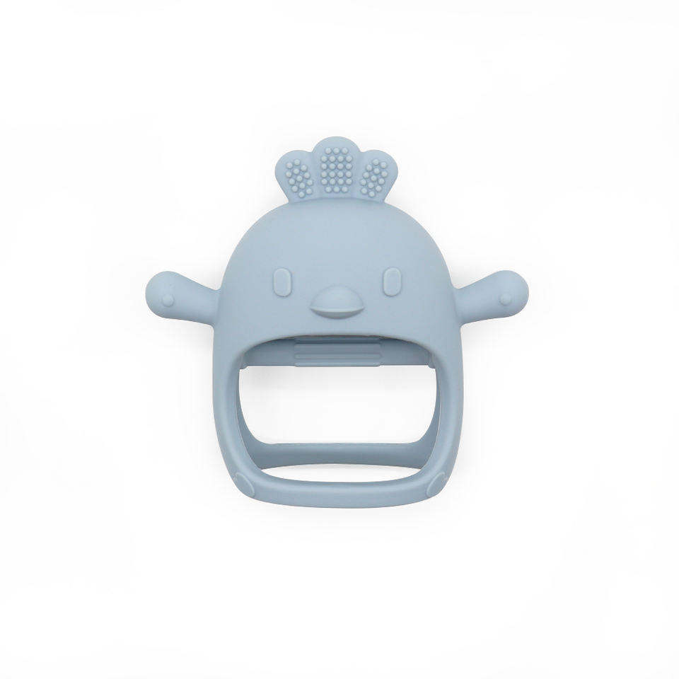 Biomom Silicone Baby Teething Mitten, Chick (6 Colours) - Pupsik Singapore