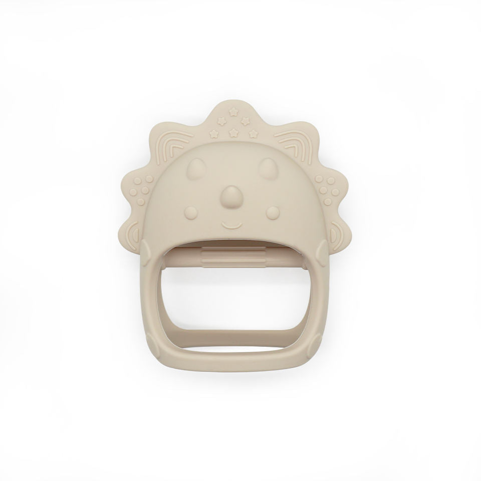 Biomom Silicone Baby Teething Mitten, Dinosaur (6 Colours) - Pupsik Singapore