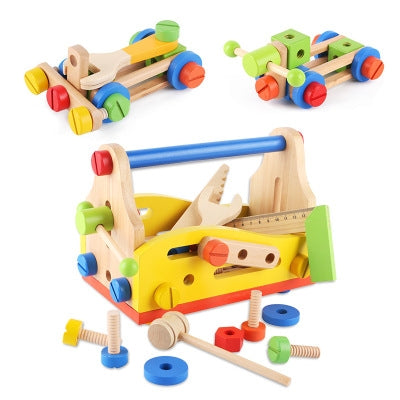 Multi-DIY Wooden Tool Box Toy