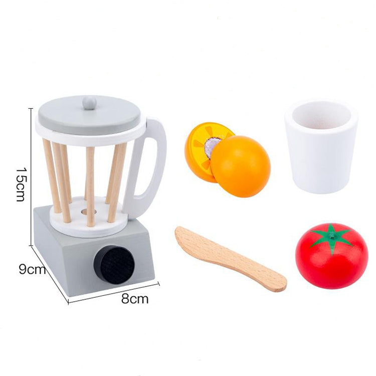 Wooden Fruit Blender Set