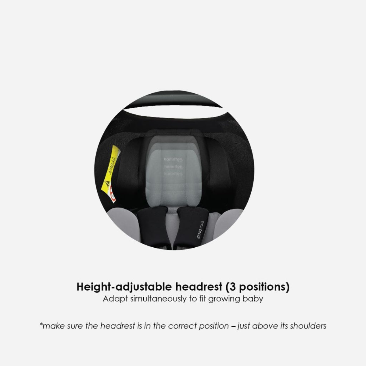 Hamilton Zeno Plus Infant Car Seat - Black