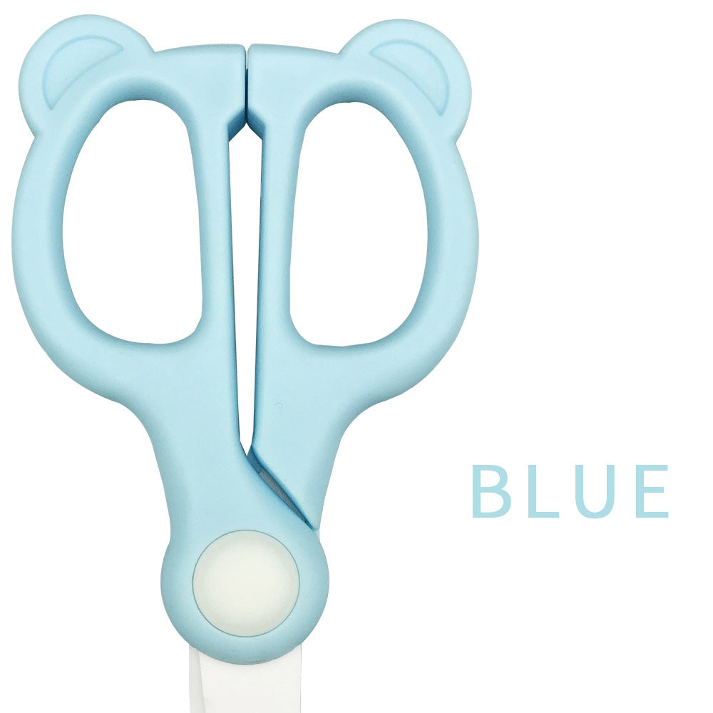 Biomom Ceramic Baby Food Scissors with Travel Case (3 Colours)