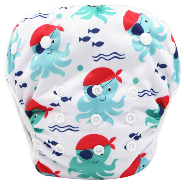Pupsik Adjustable Snap Swim Diaper (35 Designs)