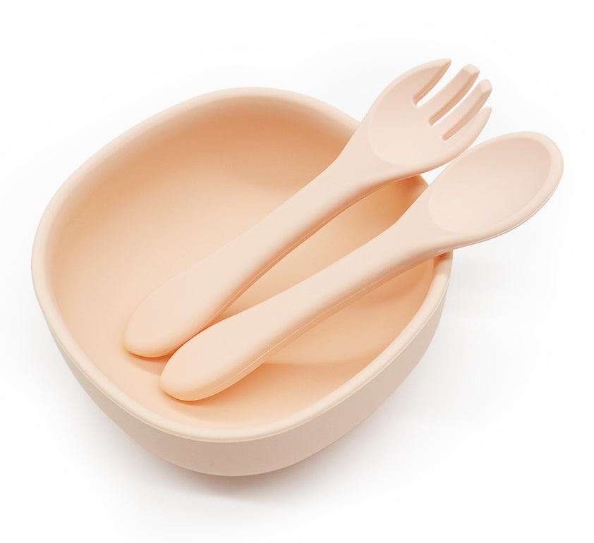 Biomom Silicone Suction Toddler Bowl Set (12 Colours) - Pupsik Singapore