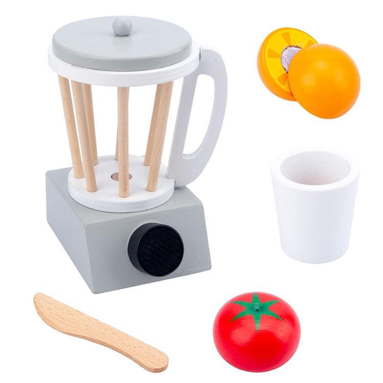 Wooden Fruit Blender Set