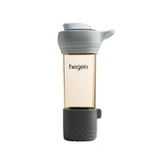 Hegen PCTO™ Lifestyle Bottle PPSU, 450ml/15oz - Slate Grey with Loop and Boot