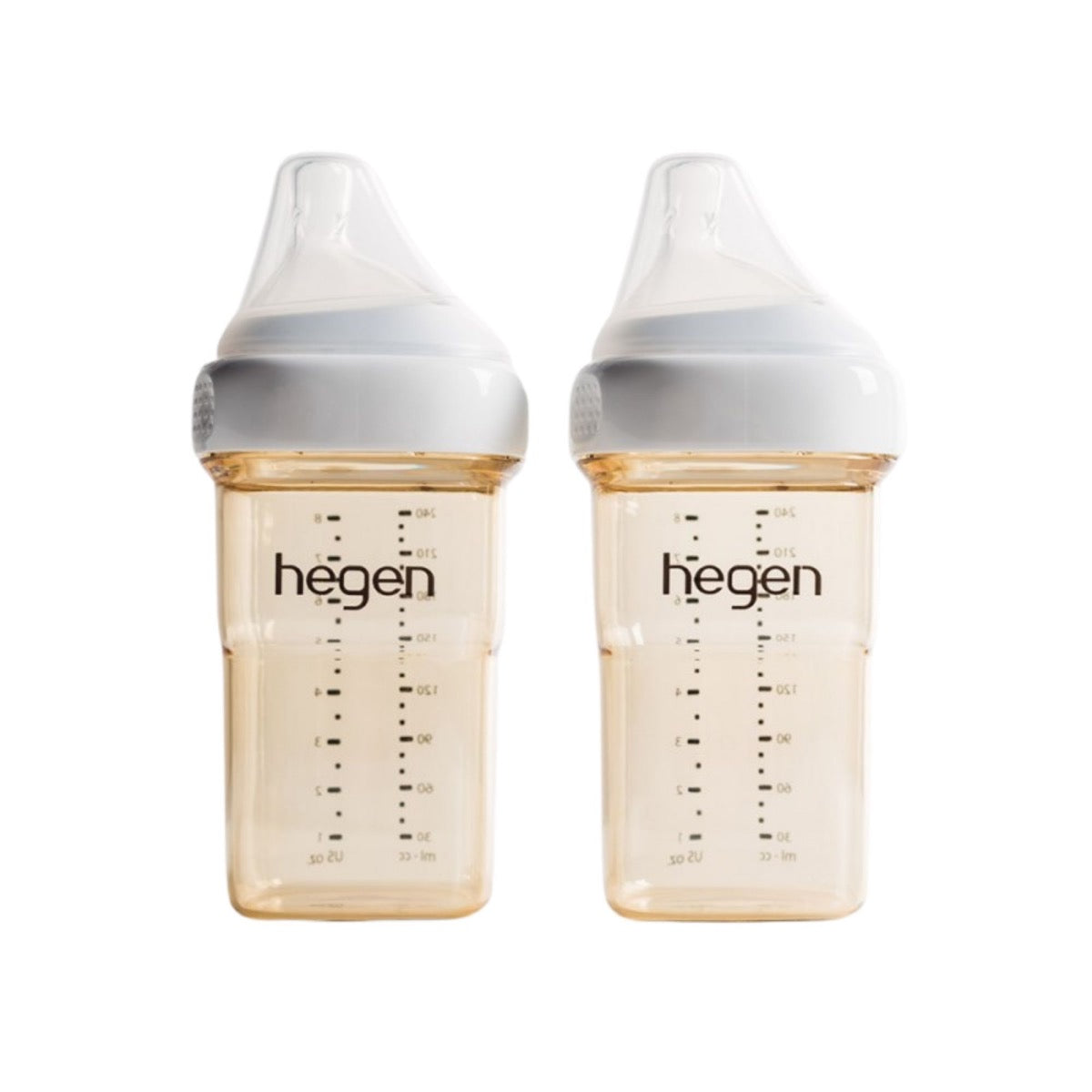 Hegen PCTO™ Milk Feeding Bottle PPSU, 240ml/8oz (2-pack) - 4 Colours - Pupsik Singapore