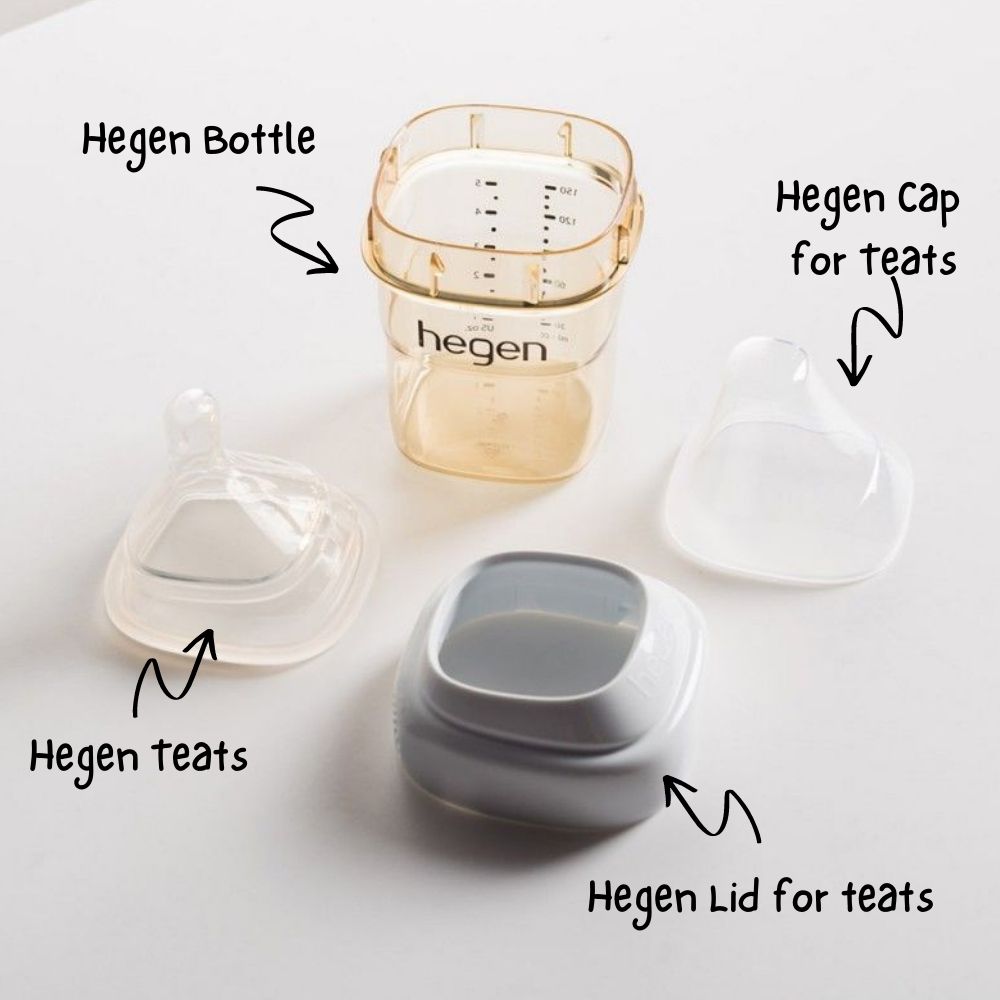 Hegen PCTO™ Milk Feeding Bottle PPSU , 240ml/8oz - 4 Colors