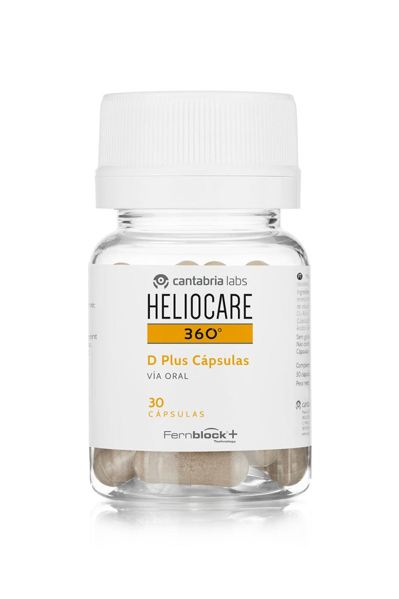 Heliocare 360º D Plus Capsules Sunscreen, EU (30 caps) - Exp 07/26