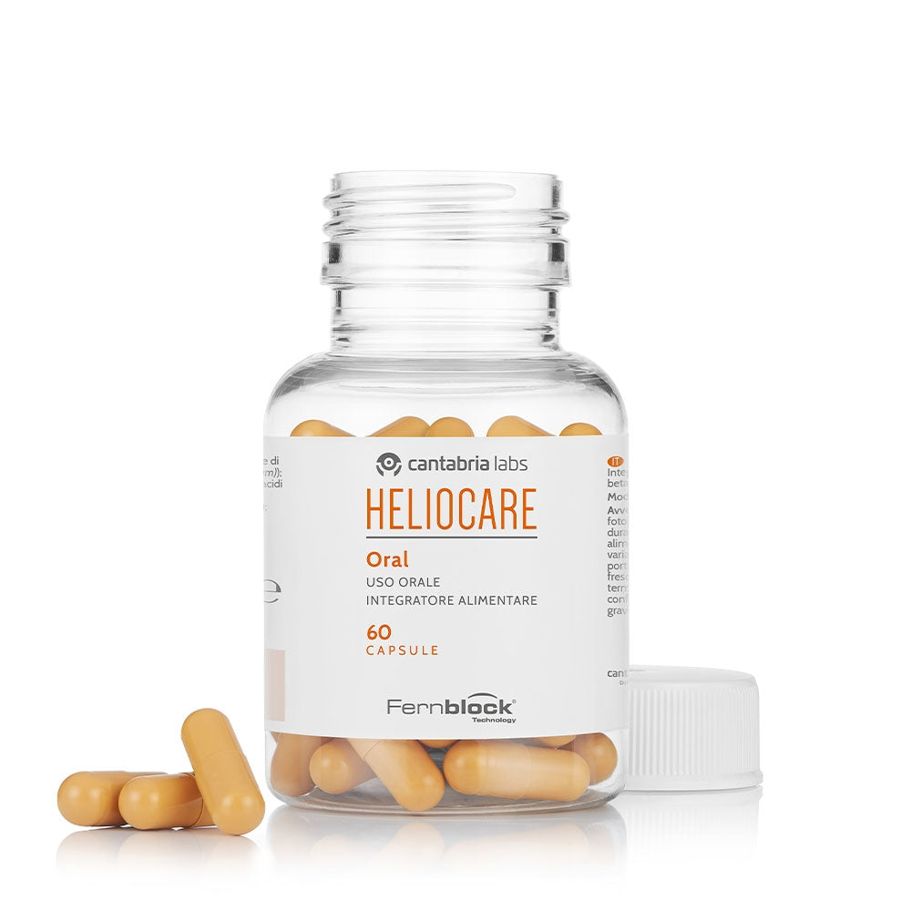 Heliocare Oral Capsules Sunscreen, EU (60 caps) - exp 05/27