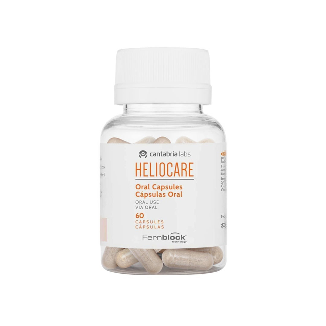 Heliocare Oral Capsules Sunscreen, EU (60 caps) - exp 05/27