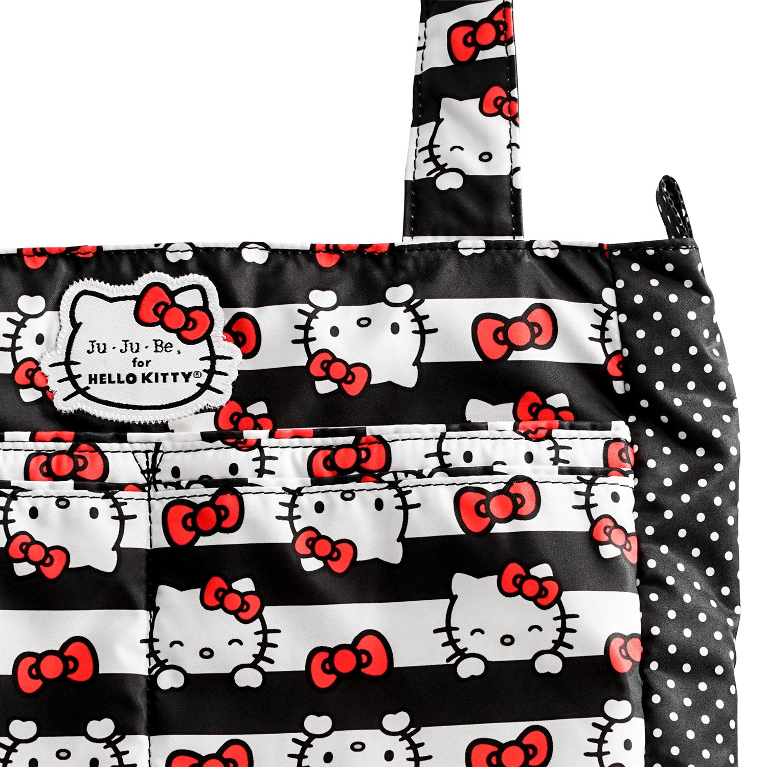 Jujube Be Light Hello Kitty Diaper Bag - Dots & Stripes