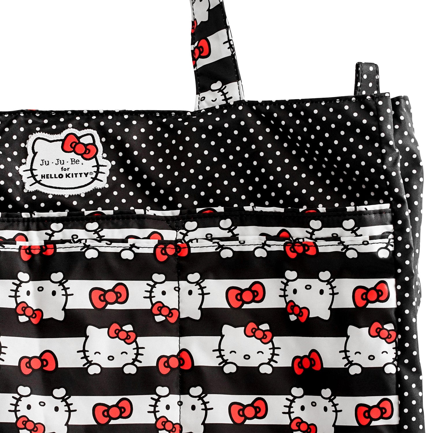 Jujube Super Be Hello Kitty Diaper Bag - Dots & Stripes