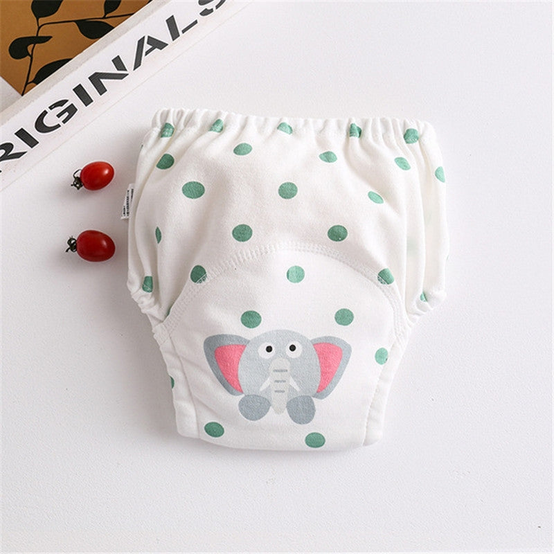 Pupsik Cotton Reusable Training Diapers – M size, 90cm (8 Designs) - Pupsik Singapore