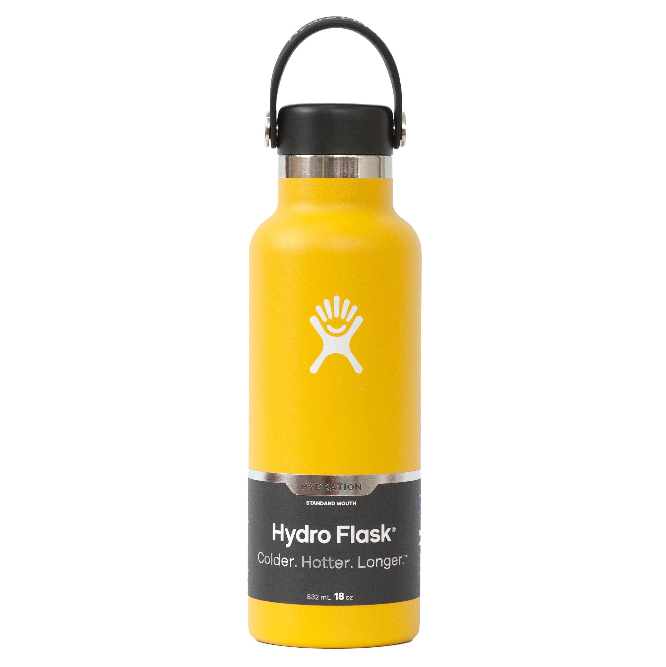 Hydro Flask Standard Mouth Insulated Bottle (18oz) (4 Colours)