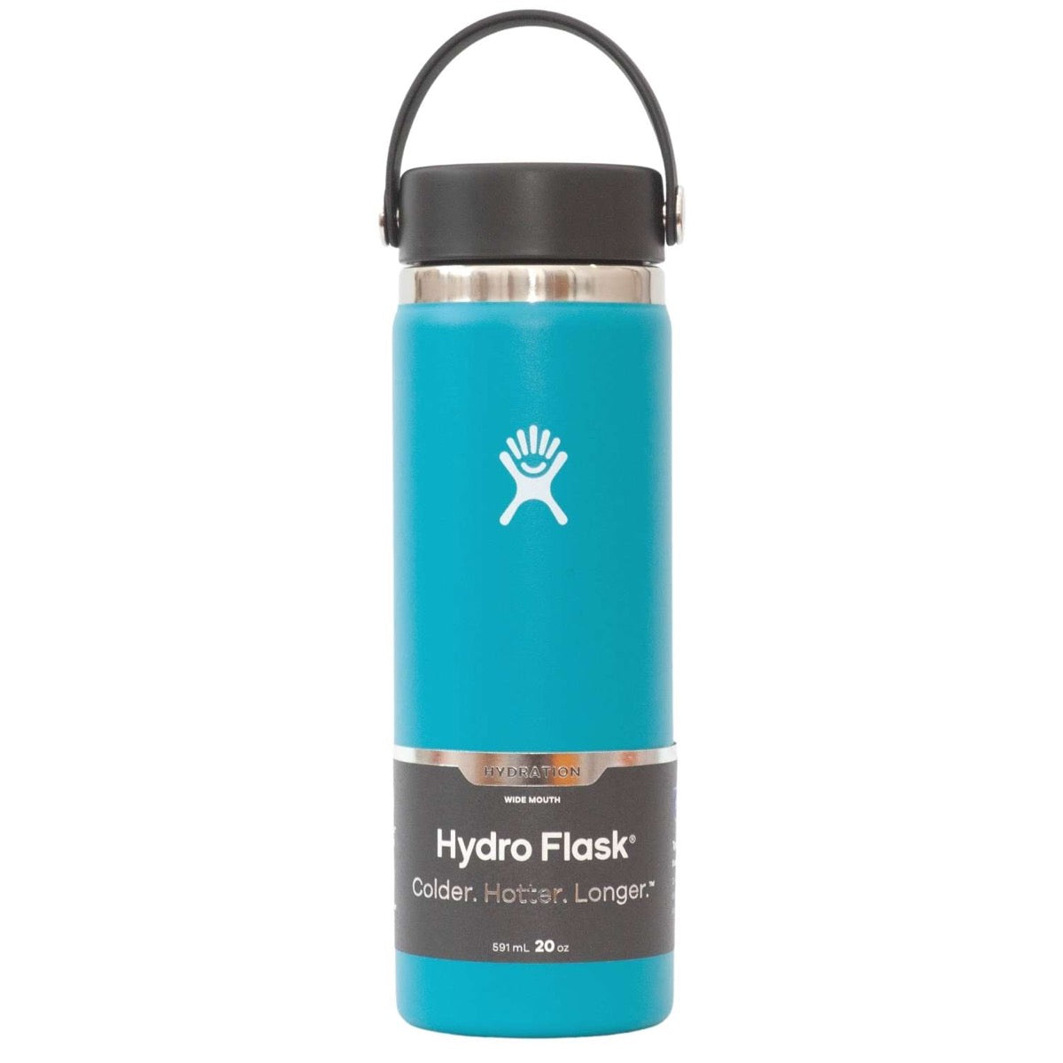 Hydro Flask Wide Mouth Insulated Water Bottle (20oz) (5 Colours) - Pupsik Singapore
