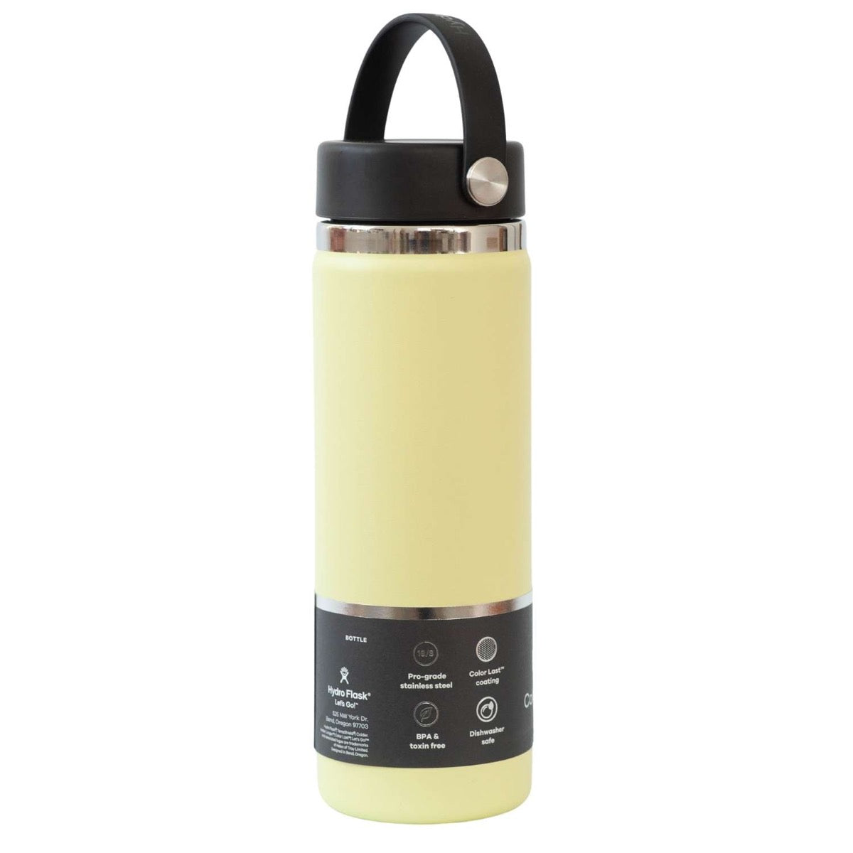 Hydro Flask Wide Mouth Insulated Water Bottle (20oz) (5 Colours)