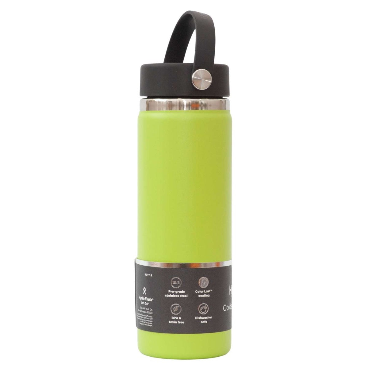 Hydro Flask Wide Mouth Insulated Water Bottle (20oz) (5 Colours) - Pupsik Singapore