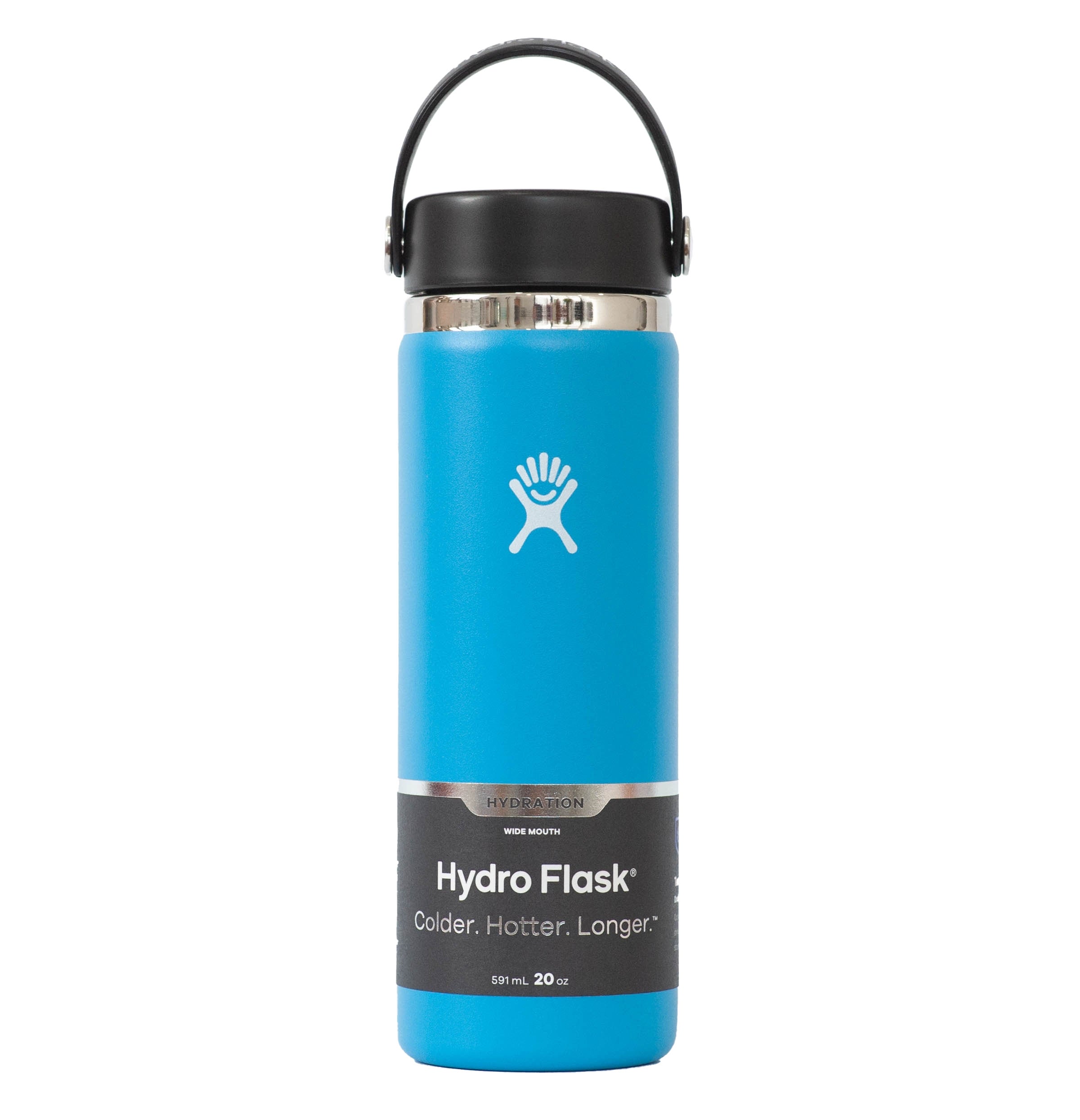 Hydro Flask Wide Mouth Insulated Water Bottle (20oz) (5 Colours)