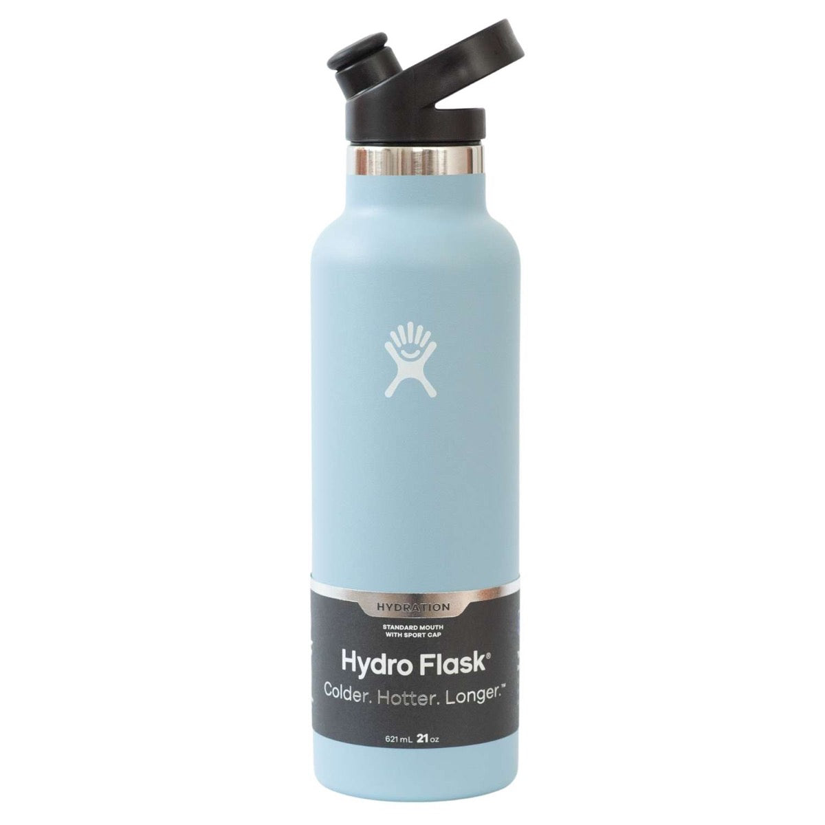 Hydro Flask Standard Mouth Insulated Water Bottle w Sport Cap (21oz) (6 Colors) - Pupsik Singapore