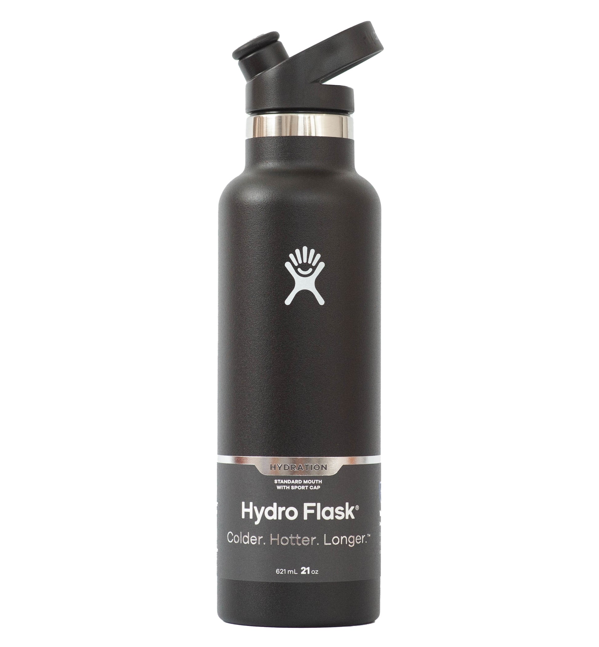 Hydro Flask Standard Mouth Insulated Water Bottle w Sport Cap (21oz) (6 Colors) - Pupsik Singapore